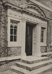 Doorway, The Broad, Hellingly, Sussex (s/b fotoğraf) by William Galsworthy Davie