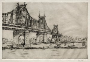 Queensboro Köprüsü, New York by William George Reindel