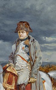 1814'te Napolyon (Meissonier'den sonra) (karton üzerine yağlı boya)