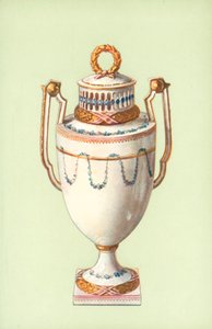 Vazo, Meissen, Marcolini Dönemi (renkli taş)