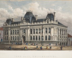 Belediye Binası, Wolverhampton, 1871 dolayları