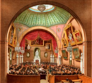 Konsey Odası, Guildhall, Londra Şehri, 1886.