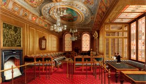 Aldermens Court Room, Guildhall, Londra Şehri, 1886.