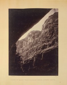 Kanab Wash, Colorado Nehri, Güney Görünümlü Canon by William H. Bell
