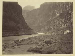 Colorado Nehri, Kanab Yıkaması Ağzı, Batıya Bakış by William H. Bell