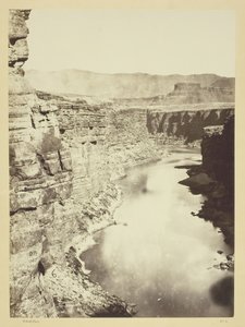 Grand Canon, Colorado Nehri, Paria Creek Yakınında, Batıya Bakmak, 1872.