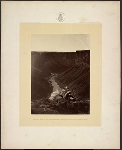 Colorado Nehri Büyük Kanyonu, Kanab Yıkaması Ağzı, Batıya Bakış by William H. Bell