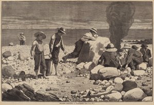 Deniz Kenarı Eskizleri - Deniz Tarağı Fırını by William H. Redding after Winslow Homer