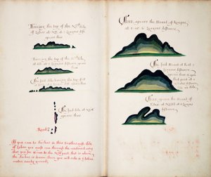Isla Lobos ve Dağların Manzarası by William Hack