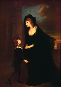 Isabella Trajedisinde Bayan Siddons ve Oğlu, 1784
