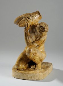 Yıkanan Kadın Heykelciği için Maket by William Hamo Thornycroft