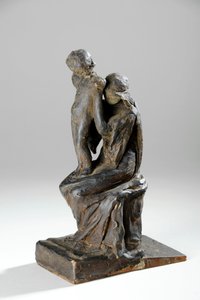 Anne ve Çocuk Figürleri için Maket (hamuru)