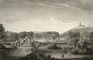 Batı Wycombe Parkı, William Woollett tarafından oyulmuş (1735-85) by William Hannan