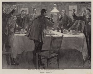 Tanrı Kraliçeyi korusun by William Hatherell