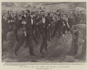 Görev Dışı, Evde Bir Savaş Gemisinde by William Hatherell