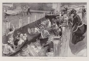 Tekne Sezonu, Bir Kilitte Garip Bir Döküntü by William Hatherell
