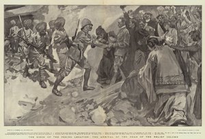Pekin Elçiliği Kuşatması, Rölyef Sütunu Başkanının Gelişi