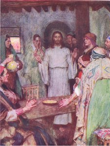 Sonra İsa geldi ve Hodder & Stoughton tarafından yayınlanan The Bible Story, 1930 dolaylarında, ortasında durdu. by William Hatherell