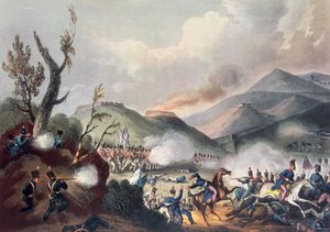 Busaco Muharebesi, 27 Eylül 1810, Thomas Sutherland (M.Ö. 1785) tarafından kazınmıştır.