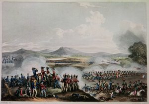 Talavera Muharebesi, 28 Temmuz 1809, Thomas Sutherland (M.Ö.1785) tarafından kazınmıştır. by William Heath