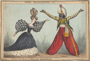 Opera Anıları: Desdemona ve Otello by William Heath