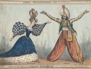 Opera Anıları: Desdemona ve Othello by William Heath