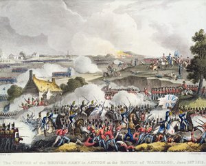 İngiliz Ordusunun Merkezi, Waterloo Savaşı