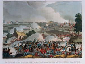 İngiliz ordusunun merkezi, 1815 Waterloo Savaşı