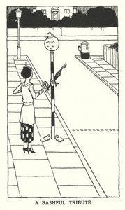 Utangaç bir haraç (lito) by William Heath Robinson