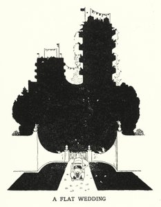 Düz Bir Düğün (lito) by William Heath Robinson