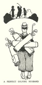 Mükemmel Bir Golf Kocası by William Heath Robinson