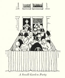 Küçük Bir Bahçe Partisi (lito) by William Heath Robinson