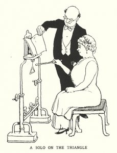 Üçgende Bir Solo (lito) by William Heath Robinson