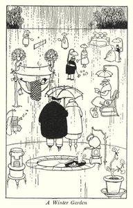 Bir Kış Bahçesi (lito) by William Heath Robinson