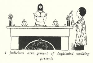 Kopyalanmış düğün hediyelerinin makul bir düzenlemesi (lito) by William Heath Robinson