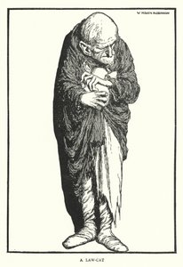 Bir kanun kedisi (lito) by William Heath Robinson