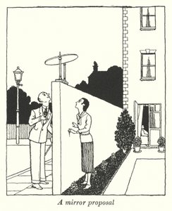 Bir ayna önerisi (lito) by William Heath Robinson