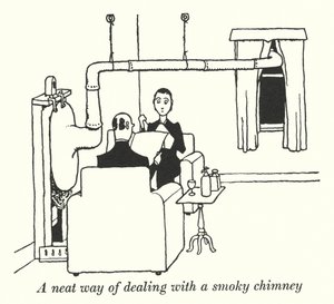 Dumanlı bir baca (lito) ile baş etmenin düzgün bir yolu by William Heath Robinson