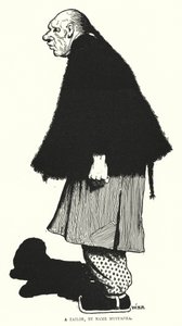 Mustafa adında bir terzi (gravür) by William Heath Robinson