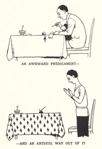 Garip Bir Durum ve Sanatsal Bir Çıkış Yolu (lito) by William Heath Robinson