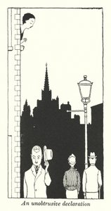 Mütevazı bir beyan (lito) by William Heath Robinson