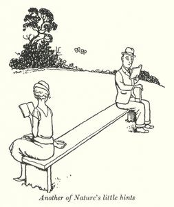 Nature'ın küçük ipuçlarından bir diğeri (lito) by William Heath Robinson