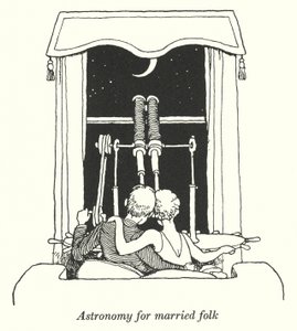 Evli halk için astronomi (lito) by William Heath Robinson