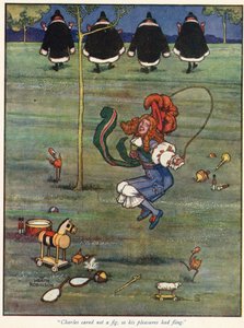 Charles inciri umursamadı, bu yüzden zevkleri kaçtı by William Heath Robinson