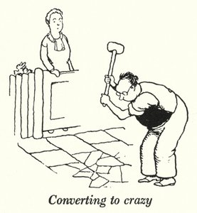 Çılgınlığa dönüştürme (lito) by William Heath Robinson