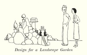 Peyzaj Bahçesi (lito) için Tasarım by William Heath Robinson