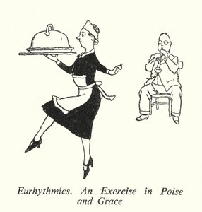 Eurritmik, Denge ve Zarafette Bir Egzersiz (lito) by William Heath Robinson