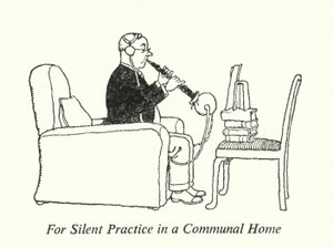 Ortak Bir Evde Sessiz Uygulama için (lito) by William Heath Robinson