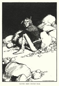 Geri sürülmek (lito) by William Heath Robinson