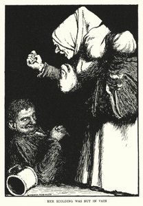 Azarlaması boşunaydı (lito) by William Heath Robinson